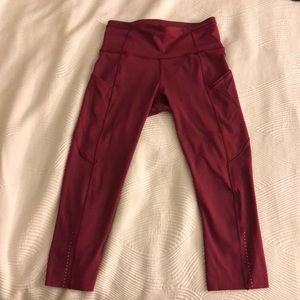 Lululemon Fast & Free Crop 23”